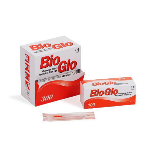 BioGlo™ Fluorescein sodium opthalmic strips USP