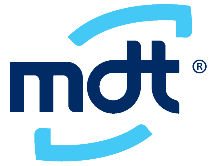 mdt logo blue
