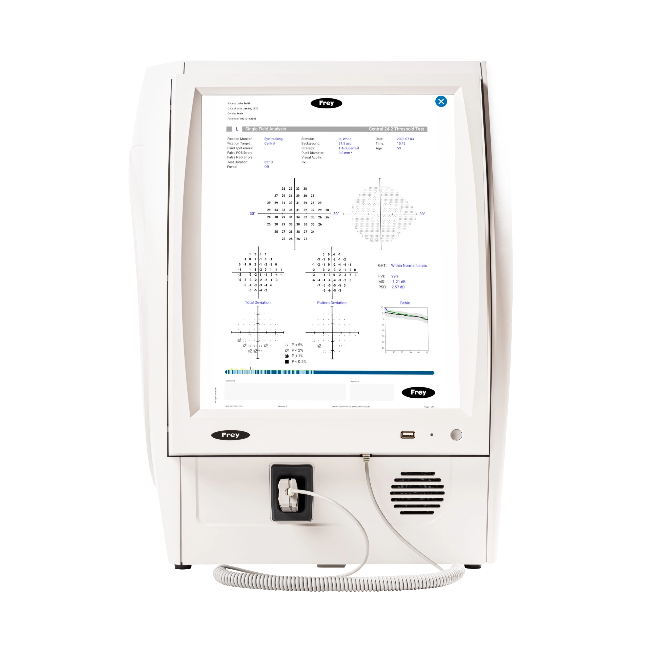 Perymetr komputerowy AP-600